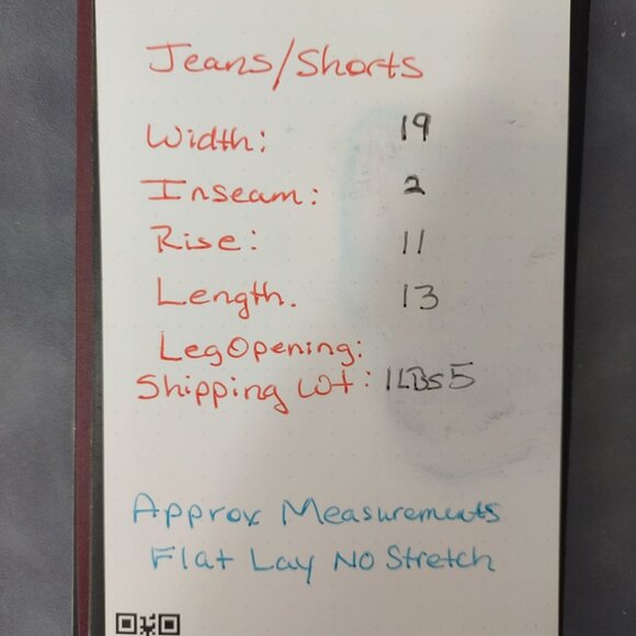 KanCan Womens Destroyed Denim Jean Shorts 2XL High Rise Frayed‎ Hem Y2K Casual - Picture 10 of 11